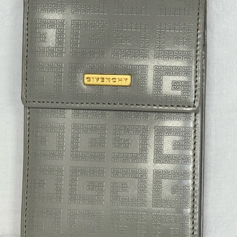 GIVENCHY Vintage Logo Leather Cigarette Case